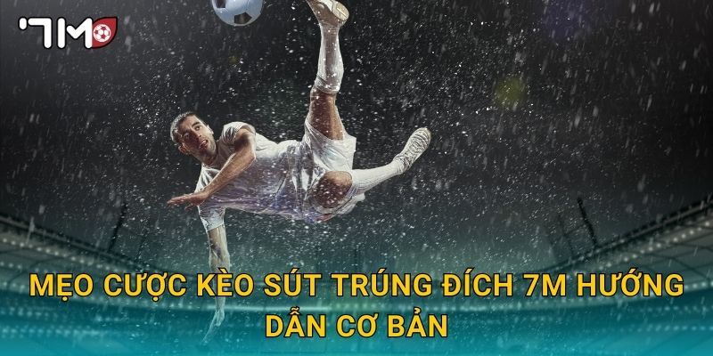 mẹo cược kèo sút trúng đích 7m hướng dẫn cơ bản